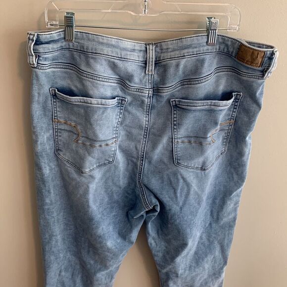 American Eagle super hi rise jegging size 20 - Picture 4 of 6